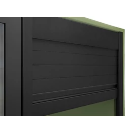 Redőny rendszer fekete KIT 2.0 szett, A357 1300x600mm