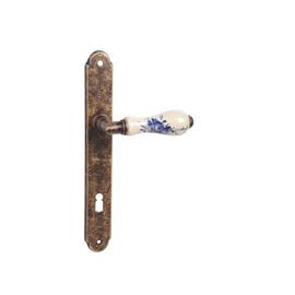 DIÁNA PORCELÁN-PATINÁS KÉK VIRÁGOS BLIND