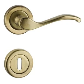 TOLEDO súrolt bronz rozettás kilincs, többféle típusban