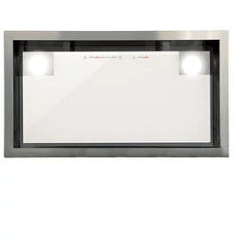 GC-DUAL 75 XGWH/D fehér üveg bútorba építhető páraelszívó