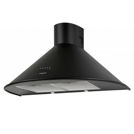 Q-7790 BK/L fekete LED fekete fali páraelszívó