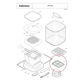 FALMEC BELLARIA porszűrő