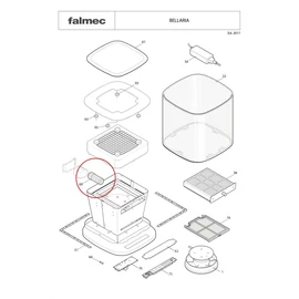 FALMEC BELLARIA ionizáló egység