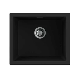 45 40 1B BK Fekete gránit mosogatótálca