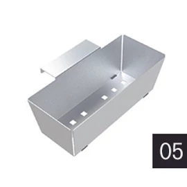 Inox gyümölcsmosó kosár
