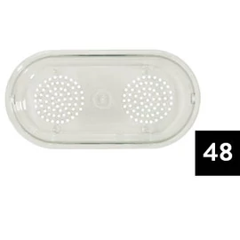 Műanyag gyümölcsmosó kosár