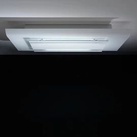 CIELO fehér üveg mennyezetbe építhető páraelszívó