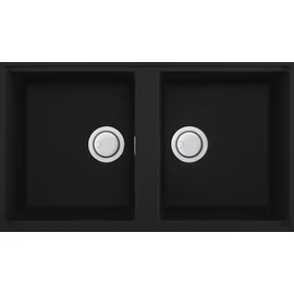 Best 450 Munkalap alá szerelhető G40 Nero gránit mosogatótálca