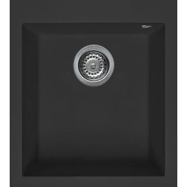 Quadra 100 G40 Nero gránit mosogatótálca