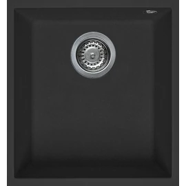 Quadra 100 G40 Nero gránit mosogatótálca