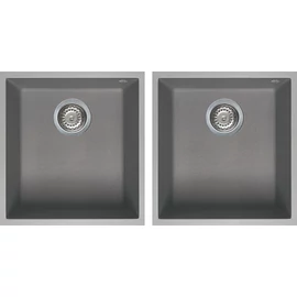 Quadra 200 G48 Cemento gránit mosogatótálca