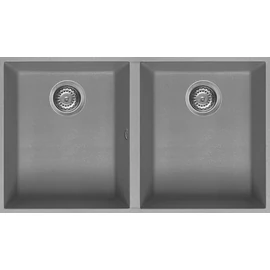 Quadra 350 G48 Cemento gránit mosogatótálca