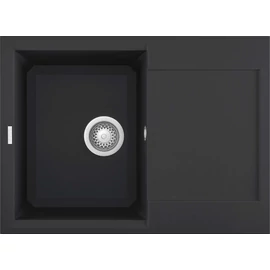 Easy 135 G59 Antracite gránit mosogatótálca