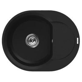 Easy Round 600 G59 Antracite gránit mosogatótálca