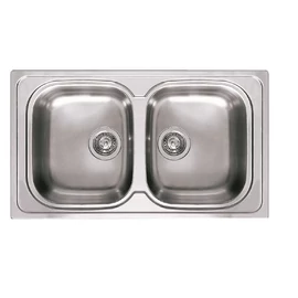 Sky 450 inox mosogatótálca 2 medencével