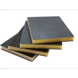 Csiszolószivacs, 2 oldalas puha, többféle szemcsemérettel