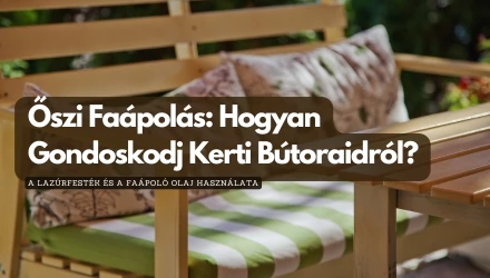 Őszi Faápolás: Hogyan Gondoskodj Kerti Bútoraidról?