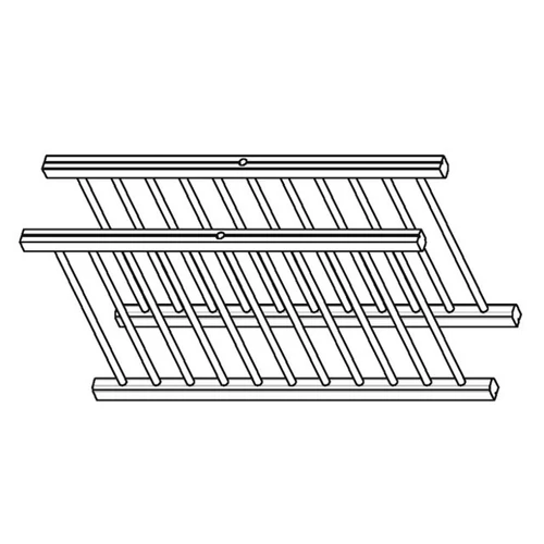 TÖMÖRFA VENEZIA Tányértartó 867x335mm (pár) ÖREGCSERESZNYE