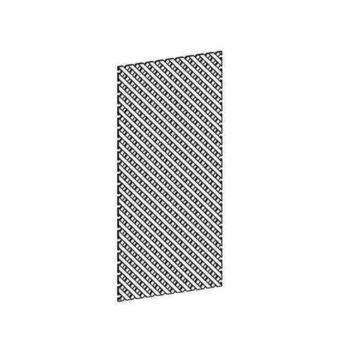 TÖMÖRFA TORINO Apácarács 356x596mm kerethez SÖTÉT DIÓ