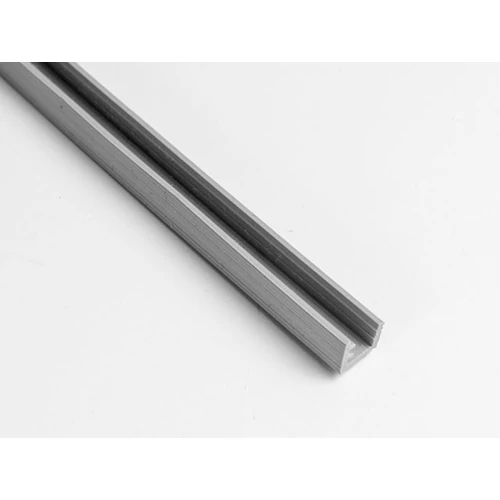 ALUMÍNIUM KERETPROFIL FA01, FA03, FA06 ÜVEGBEFOGÓ - SZÜRKE