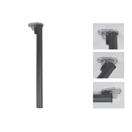 ASZTALLÁB 656 CLICK 700 FEKETE