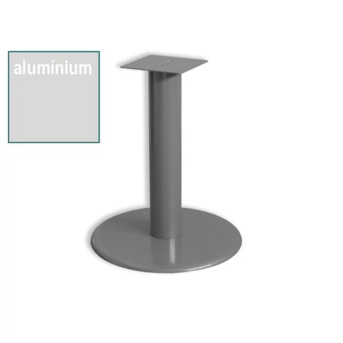 BISZTRÓ ASZTALLÁB MFMT02.FH CSÖ:120mm, LAP: 250X250, TALP: ALUMÍNIUM