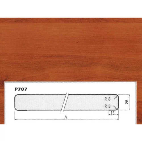 ASZTALLAP CHT 715 VE CSERESZNYE 4200x800x28mm