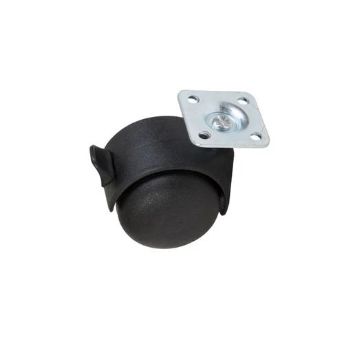 BELTÉRI BÚTORGÖRGŐ 184.5020.03 FÉKEZŐS TALPAS 50mm, 35kg FEKETE