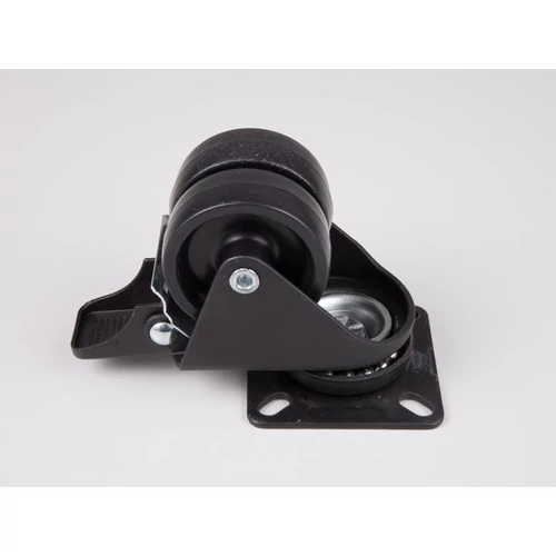 BELTÉRI BÚTORGÖRGŐ 031/N.050N FÉKEZŐS TALPAS 50mm  60kg FEKETE