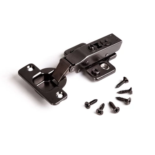 BÚTORPÁNT HOME BOX HB BLACK 203 CSILLAPÍTOTT RÁÜTŐDŐ PÁNT +EXC.ALÁTÉT+CSAVAR FEKETE NIKKEL