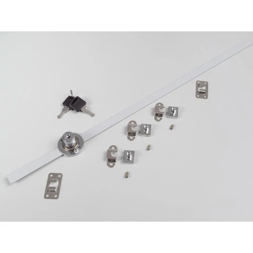 FL BÚTORZÁR FL-CDS-01 KÖZPONTI FIÓKZÁR OLDALRA D19*L20 500mm NIKKEL