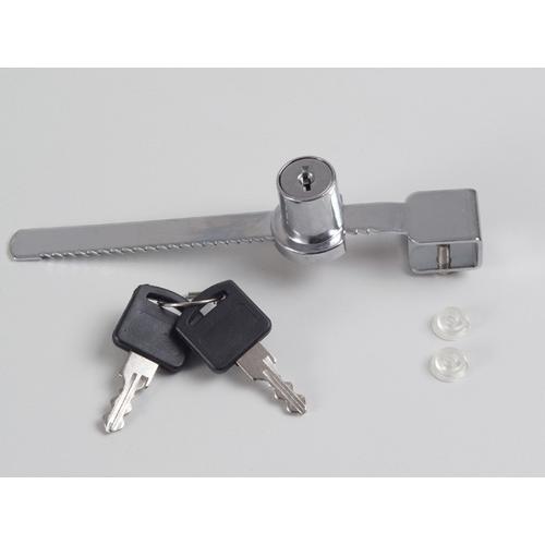 FL BÚTORZÁR FL-SG-01-U FŰRÉSZFOGAS ÜVEGAJTÓZÁR 18*141mm NIKKEL