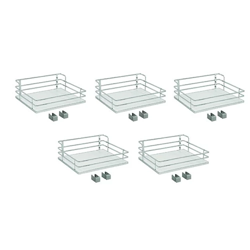 BELSŐ FÉMRÁCS CEM60CM5OMB KOSÁRKÉSZLET . KRÓM-FEHÉR