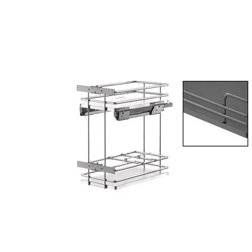 EGTGM60B20 OLDALLAPRA SZERELHETŐ BELSŐ FÉMRÁCS 564×506×494mm ANTRACIT