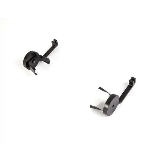 "HORIZON" / "HORIZON BIG" 1 PÁR PAPÍRTÖRLŐ TARTÓ 70x120x60MM FEKETE