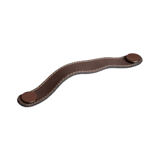 Modern konyhabútor fogantyú bőr hatású barna