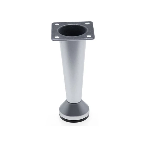 FÉM DESIGN LÁB EM-077-A 100mm MATT KRÓM