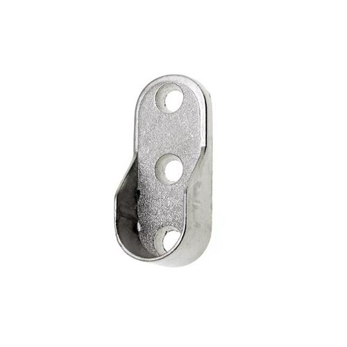 VÁLLFATARTÓ RÚD RÚDTARTO RT03 OVÁLIS RÚDHOZ 43x19mm NIKKEL