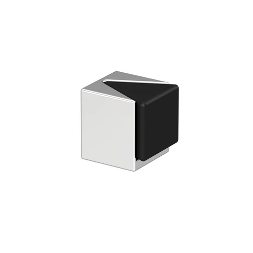 AJTÓÜTKÖZŐ ART FP05 GUMÍROZOTT, ÖNTAPADÓS 25x29x30 mm KRÓM