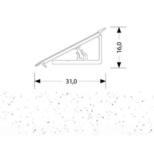 VIZZÁRÓ PL_1354W_K217 GM 4,2 fm WHITE ANDROMEDA GM