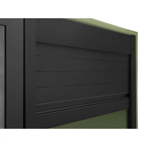 Redőny rendszer fekete KIT 2.0 szett, A357 1300x600mm