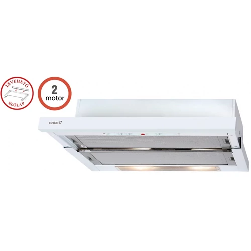 TF-5250 WH/L (2 motoros) fehér teleszkópos páraelszívó