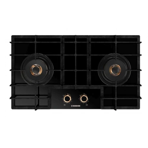 NODOR NorCook GH-7820 GBK fekete üveg gázfőzőlap 78 cm