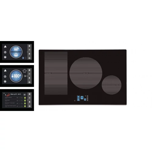 CATA IDF-8021 PRO BK Can Roca fekete indukciós kerámialapos főzőlap 80 cm