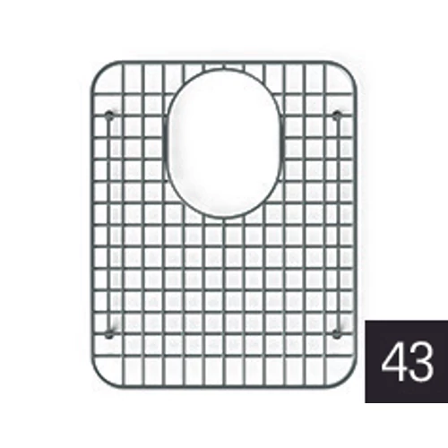 Mosogató medencébe tehető alsó rács inox