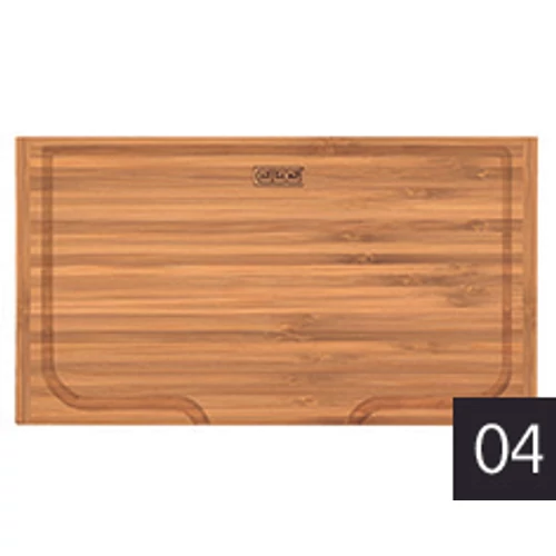 Csúsztatható fa vágódeszka