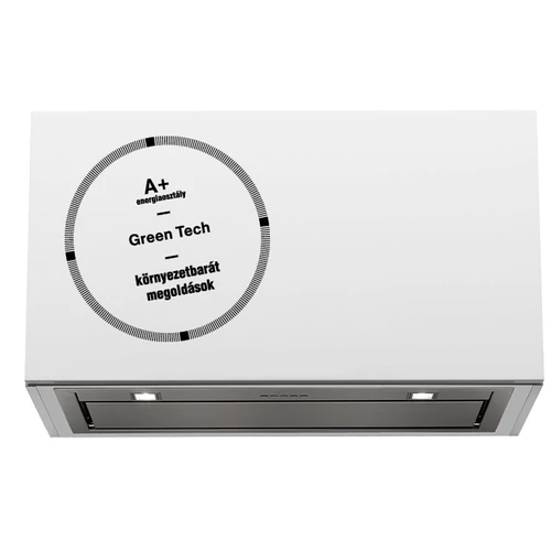 GRUPPO INCASSO GREEN TECH 70 inox bútorba építhető páraelszívó