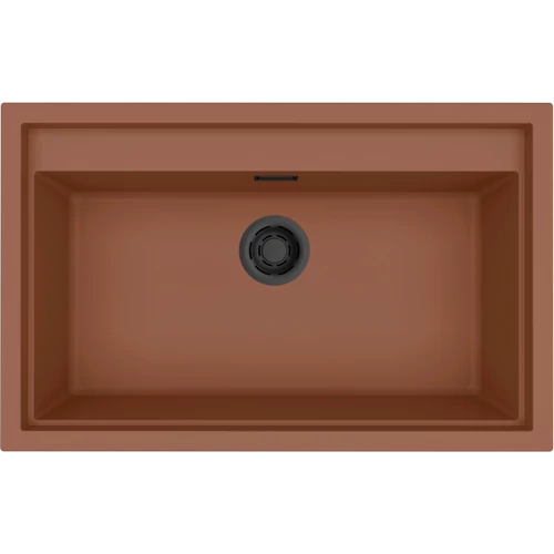 Kerámia mosogatótálca Sintesi 130, K83 Cavern Clay