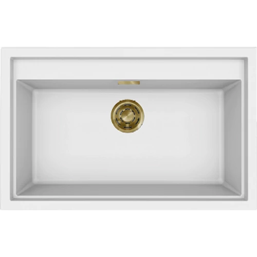 Kerámia mosogatótálca Sintesi 130, K96 White