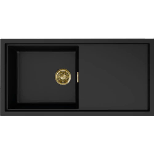 Kerámia mosogató Sintesi 480, K86 Black
